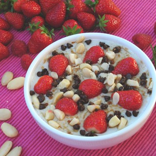 porridge di avena denso